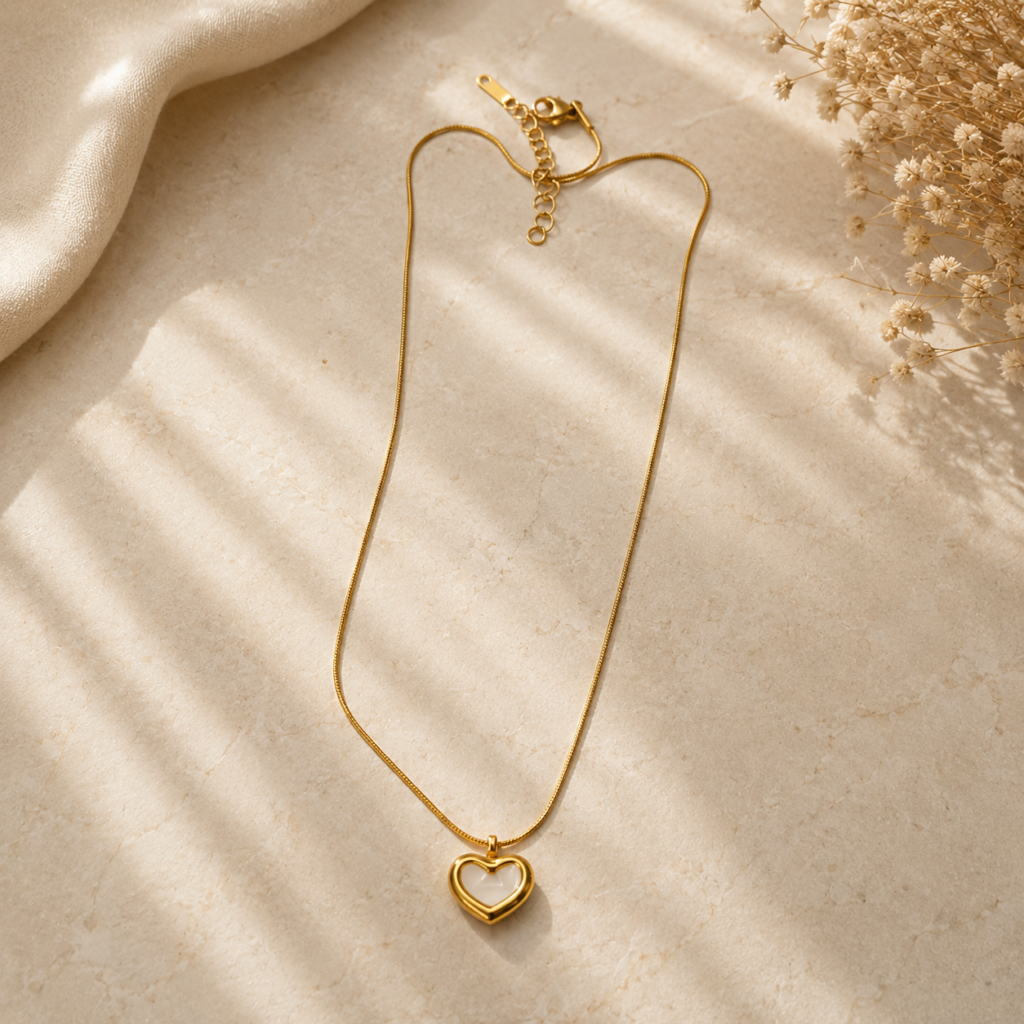 Heart Anti Tarnish pendant