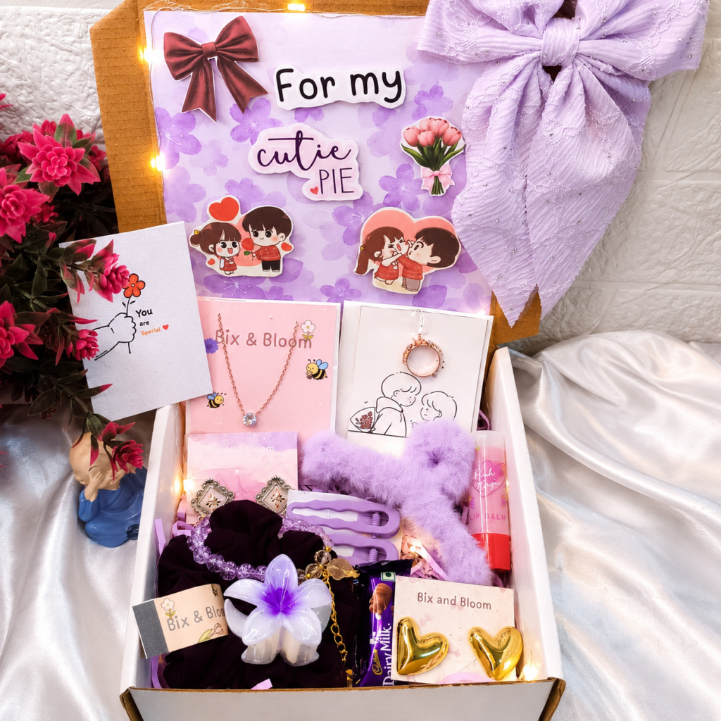 Cutie Pie Purple Theme Hamper