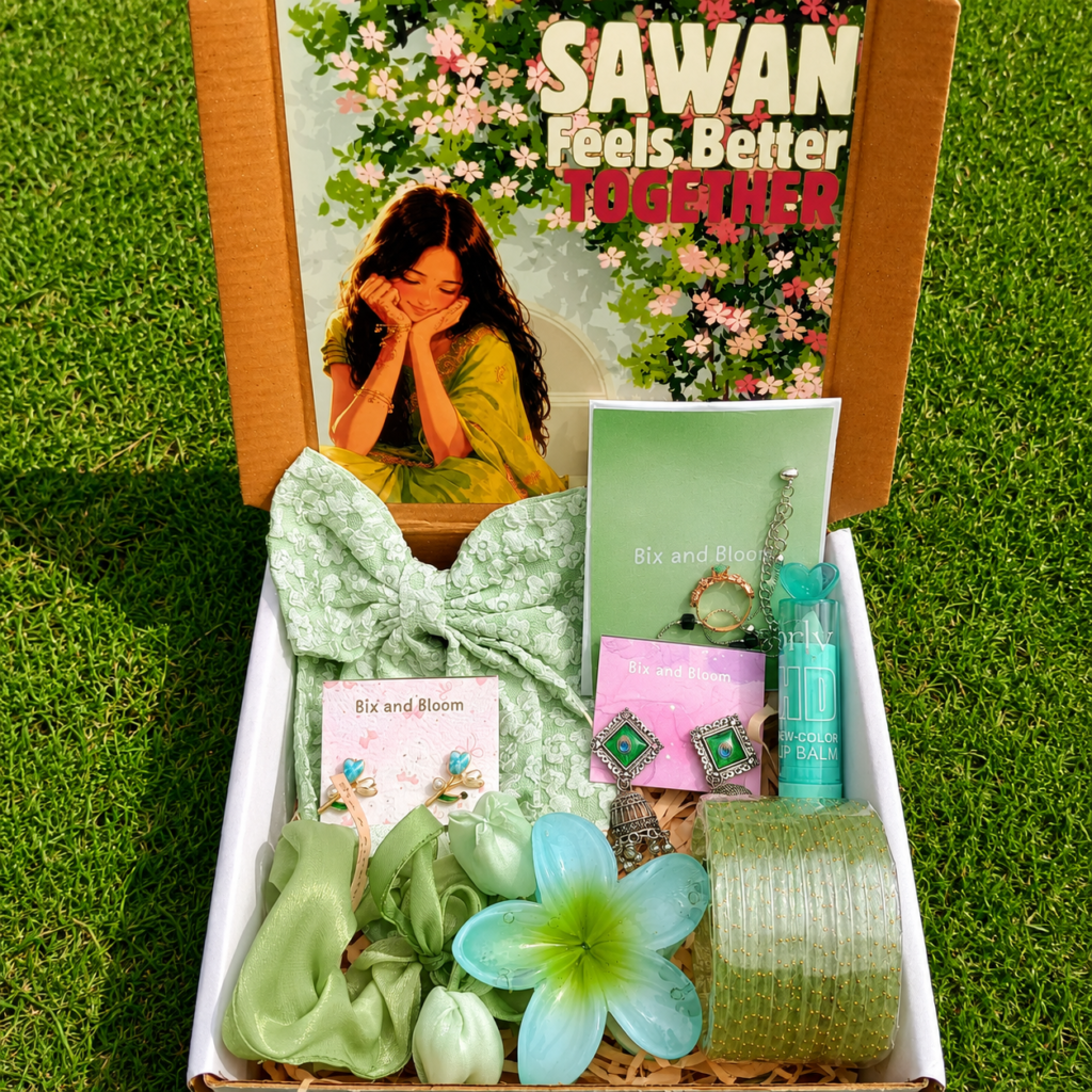 Budget Sawan Hamper - Olive Green