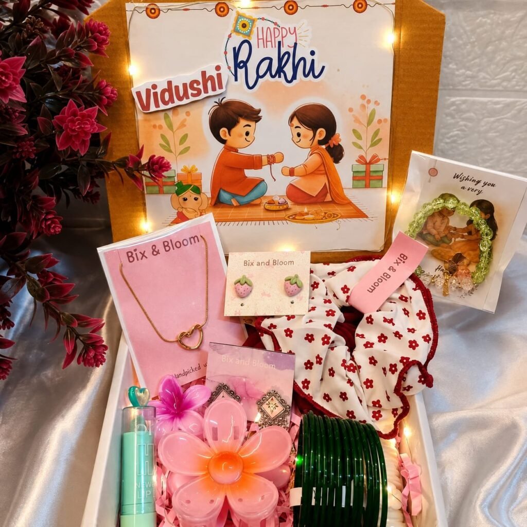Bloom Rakhi Hamper