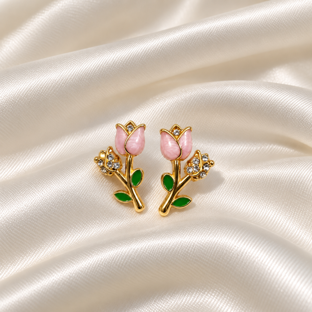 Tulip earing 🌷